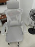 锦汐 电脑椅家用办公椅子靠背人体工学椅学习转椅老板座椅游戏电竞椅 【可后躺】白框灰网 实拍图