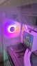 Thermaltake（Tt）枭龙 12 ARGB 雪白版 机箱风扇（ARGB风扇*1/无集线器/主板同步/减震设计/PWM智能温控） 实拍图