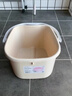 茶花茶花 泡脚桶14.5L 1只装洗脚盆 大号塑料洗脚桶水桶足浴盆泡脚盆* 实拍图