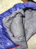 黑冰（BLACKICE）新款【B系列鸭绒木乃伊式羽绒睡袋】户外露营单人羽绒睡袋 蓝色 B1000 M码（新标准） 实拍图
