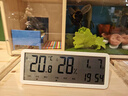 多利科横屏极简温湿度计时钟可挂可立大字体高精度 实拍图