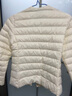 雪中飞轻薄羽绒内胆女式2025年新款秋冬季专柜薄款羽绒服女外套 米白【新国标90绒】 S (155) 【建议80-95斤】 实拍图