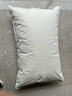 京东京造 缦云白金五星酒店枕95%白鹅绒枕A类抗菌防螨羽绒枕 一对 实拍图