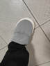 洁丽雅防水棉拖鞋男士秋冬季室内居家防滑保暖厚底踩屎感加绒全包棉鞋女 灰色【防水羽绒布，耐赃易清洗】 42-43 (适合41-42) 实拍图