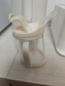babycare三合一斜口吸管杯宝宝喝水牛奶学饮杯男女刻度儿童水杯-满杯300ml 实拍图