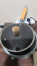 章丘迷你小铁锅炒菜煎锅1-2人家用不粘奶锅无涂层电磁炉燃气灶用 【0氟无涂层】小炒锅带盖 20cm 实拍图