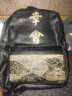 初弎双肩包复古刺绣休闲背包幸会个性毕业旅行大容量书包商务电脑包 亮色-幸会大号 实拍图