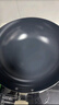 小熊（Bear）有钛无涂层不粘炒锅陶瓷炒菜锅 32cm家用平底锅燃气灶JG043-P02 实拍图