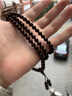 古木匠印度小叶紫檀手串男2.0老料高密爆满金星檀香木108颗佛珠手链女款 6mm*108颗收藏级爆满金星 实拍图