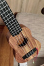 儿童玩具可弹奏尤克里里玩具仿真吉他启蒙益智乐器音乐玩具 原木色】38厘米尤克里里-送乐谱 实拍图