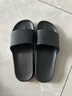 京东京造【糖果拖】拖鞋男士防滑轻便情侣防臭浴室拖凉拖鞋黑42-43 实拍图