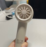 得力迷你便携手持小风扇随身携带军训开学四档风力清凉耐用桌面学生宿舍办公室  米白色 LK103 实拍图