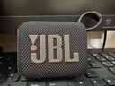 JBLGO4 音乐金砖四代 电脑音响 便携式蓝牙音箱  低音炮防水户外露营 迷你骑行音响 礼物 【旗舰爆款】GO4黑色 蓝牙音箱 实拍图