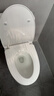 九牧（JOMOO）马桶 家用虹吸式马桶大冲力节水坐便器 防臭瞬冲 易洁抗菌马桶 行业爆款-双旋暴风冲11370-305坑 实拍图