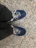 NEW BALANCE NB574官方休闲鞋男鞋女鞋网面鞋夏季复古舒适透气百搭情侣运动鞋 深蓝色 ML574EVN 38.5 (脚长24cm) 实拍图