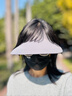 MISSION UV防晒帽女遮阳帽太阳帽空顶帽夏季运动跑步防紫外线无痕一体帽子女 实拍图