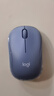 罗技（Logitech）M221 轻音鼠标 无线鼠标 办公鼠标 对称鼠标 带无线微型接收器 雾霭蓝 实拍图