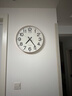 康巴丝（Compas）挂钟客厅静音走时大尺寸石英钟表挂墙新款时钟 3439A 金色 41cm 实拍图