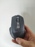 英菲克（INPHIC）M9 无线鼠标可充电轻音办公人体工学电脑台式笔记本2.4G通用便携Typec 灰【可视电量】 实拍图