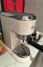 德龙（Delonghi）咖啡机 家用半自动咖啡机 美式意式浓缩小型15bar泵压式 手动可调节奶泡 ECP35.31.W 白色新年礼物 实拍图