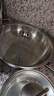 WMF福腾宝无涂层不锈钢炒锅304不锈钢平底电磁炉明火通用金刚30cm 实拍图