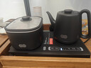 吉谷（K·KOU）全自动双边上水电热水壶多档恒温电茶壶锅壶同煮 茶台烧水壶一体桌茶具套装泡茶1.0L+0.8L TC017B 实拍图