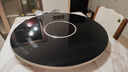 富得莱 饭菜保温板 加热菜板 暖菜板2025新款 圆形家用智能多功能带火锅电磁炉 自动恒温餐桌旋转盘神器 触控黑68cm电动旋转电磁炉火锅 实拍图