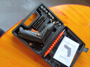【钜惠让利】充电式电动螺丝刀家用充电小型螺丝批锂电电钻工具 整套带工具箱47件 实拍图