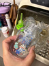 布朗博士玻璃奶瓶 0-1月初生婴儿防胀气防呛 宽口径奶瓶150ml 萌兔 实拍图