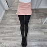 厚木冬季加绒加厚加绒保暖连裤袜打底袜子女打底裤过膝袜丝袜黑丝 160D薄绒黑色 建议10-20度穿着 1双 M -L(臀围85-98身高 150-165) 实拍图