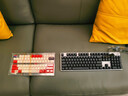 罗技（Logitech）K845机械键盘 有线键盘 办公电脑打字键盘 电竞游戏发光全尺寸个性化定制键帽卡皮巴拉 生日礼物 【K845+马里奥】青轴 实拍图