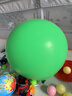 【公园气球】36寸超大加厚彩色拍照广场装饰酒吧网红摆摊气球批发 24寸大气球10个+丝带+打气筒 (图案随机) 实拍图