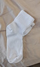 京东京造儿童四季秋男童女童袜子中小学棉袜校园白袜5双18-20cm 实拍图