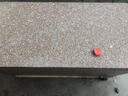 五莲红火烧板石材花岗岩地铺石材大理石人行道石板浅红色铺路地砖 火烧面 实拍图