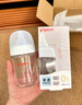 贝亲（Pigeon）玻璃奶瓶宽口径防胀气240ml M号奶嘴 3月+ AA187  实拍图