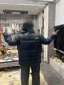 雪中飞【反季清仓】新款百搭时尚休闲斜插式口袋男女同款短款立领羽绒服 藏青色|5019 M 170/88A 实拍图