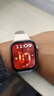 华为HUAWEI WATCH FIT 4 悦动白氟橡胶表带 华为运动智能手表超轻薄大屏潮流运动蓝牙通话睡眠监测fit4 实拍图