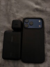 贝尔金（BELKIN）充电宝3C认证可上飞机 自带线手机移动电源 适用苹果iPhone便携1万毫安快充20W 黑色套装 实拍图