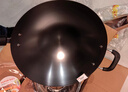 苏泊尔（SUPOR）圆底炒锅 老式尖底铁锅 家用无涂层真不锈爆炒铁锅明火燃气灶专用 圆底 32cm 实拍图