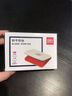 得力（deli）【超级爆款】120*80mm金属方形大号秒干印台印泥 办公用品 红色9892 实拍图