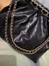 CHARLES&KEITH子母链条大容量流浪包托特包单肩斜挎包女包新年礼物CK2-40671449 【L号】Black黑色 L 实拍图