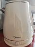 美的（Midea）艺术家电热水壶烧水壶养生自动断电保温一体 1.8升大容量母婴级316L不锈钢保温恒温壶 SH60-Q 实拍图