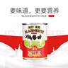 BLACK&WHITE黑白淡奶奶茶店用全脂淡奶港式丝袜奶茶原料400g*3 实拍图