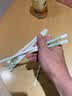 筷子高颜值防滑防霉家用高档陶瓷筷子耐高温易清洗高级感混搭筷子 赫本绿陶瓷筷五双组合装 实拍图