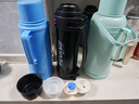 恩尔美（nRMEi）保温壶保冷杯大容量316不锈钢家用便携车载户外旅行工地保温水壶 磐石黑2500ml【保温72小时+5斤水+背带】 实拍图