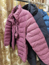 鸭鸭（YAYA）佟丽娅同款轻薄羽绒服女新款秋冬季休闲短款连帽轻便韩版排骨外套 嫣红色 2XL 实拍图