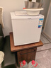 美的（Midea）45L单门小冰箱白色迷你租房宿舍办公室家用单温冷藏小型电冰箱美妆可用节能运行BC-45M 实拍图