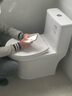 箭牌（ARROW）卫浴大冲力喷射虹吸式防臭节水马桶家用缓降盖板连体抽水坐便器 【金榜爆款】双龙卷漩吸12616 305/300mm 实拍图