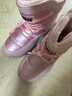 JEEP吉普儿童雪地靴冬季加绒加厚大棉棉鞋女童秋冬马丁靴 粉色35 实拍图