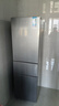 美的（Midea）220L三门冰箱灰色租房家用客厅宿舍小型冰箱三开门三温低耗省电低音运行BCD-220TM 实拍图